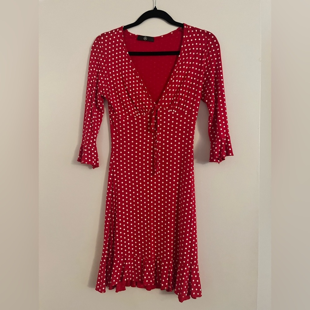 Red Polka Dot Dress
